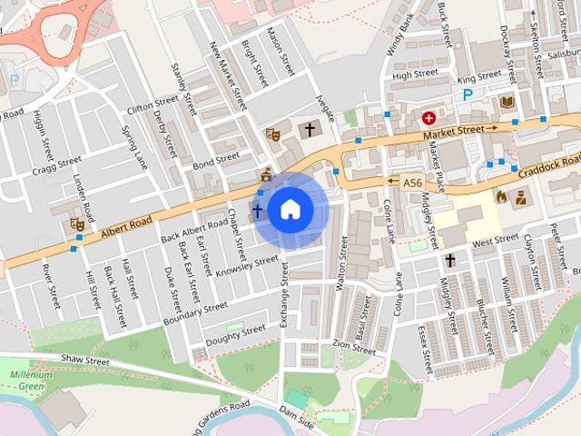 Apt 6 Great George Street, Colne, Lancashire, BB8