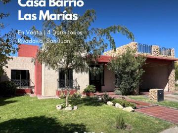 ⚫️ Apta Crédito | Venta Casa En Barrio Privado Las Marías | 4 Dormitorios | Rivadavia