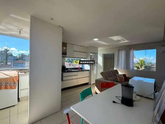 Apto MOBILIADO no Guanabara Suíte + Sacada + Condomínio c/ Piscina, Salão e Jogos