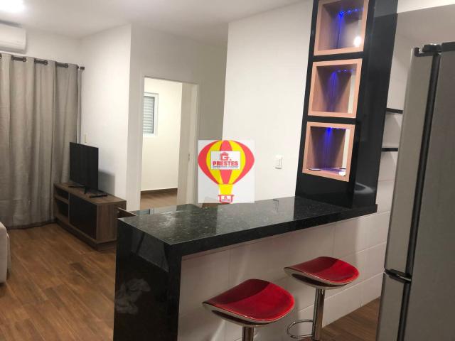 Apto mobiliado para locação Condomínio Alpha Club 8125