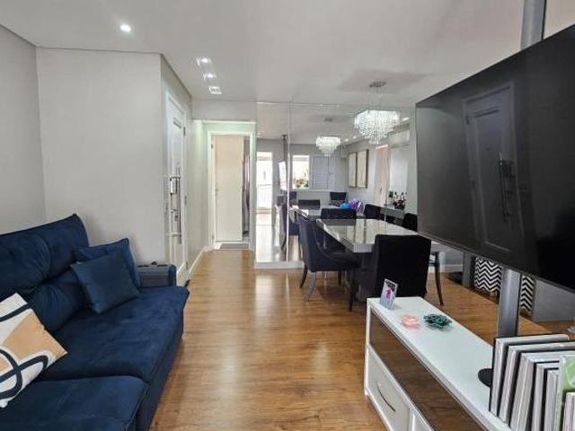 APTO A VENDA NO TATUAPÉ, SEMI MOBILIADO, TERRAÇO GOURMET, 02 VAGAS !