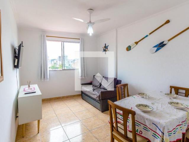 Apto, Boqueirão, 1 Quarto, 41 m2 Praia Grande