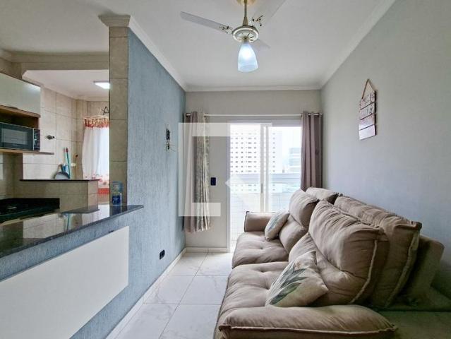 Apto, Cidade Ocian, 1 Quarto, 50 m2 Praia Grande