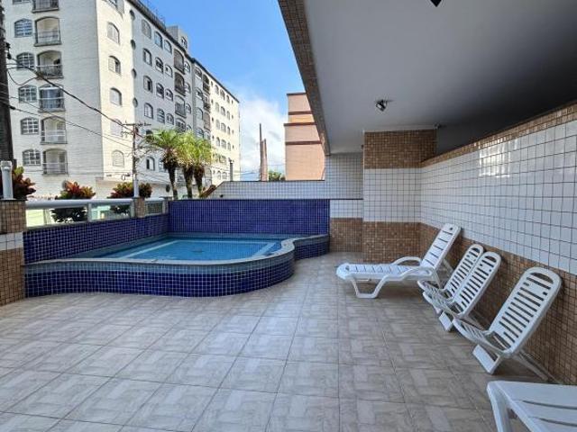 Apto com planejados 2 Quartos 1 suite, sacada e 2 vagas Caiçara Praia Grande