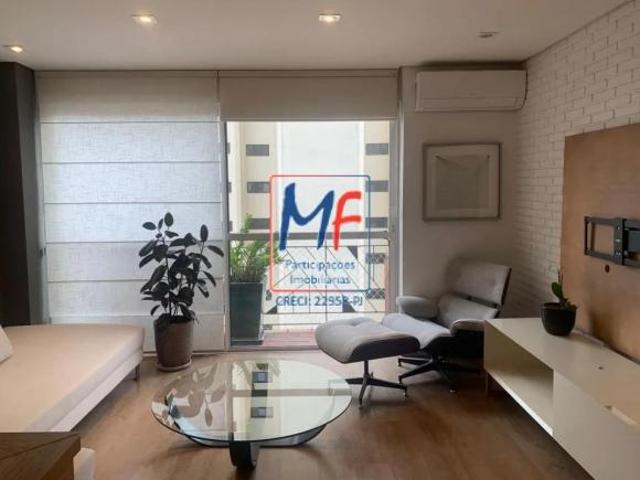 Apto Duplex à venda na Vila Nova Conceição, com quarto, sala, cozinha, banheiro, varanda, 1 vaga, la