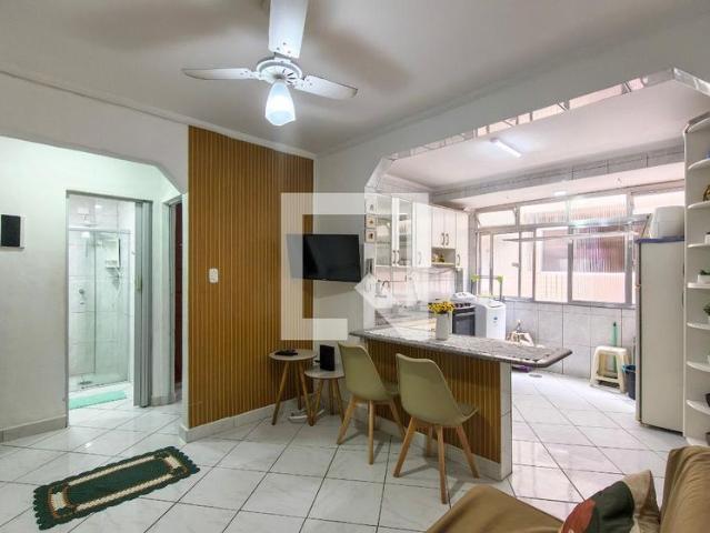 Apto, Guilhermina, 1 Quarto, 49 m2 Praia Grande