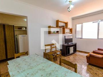Apto, Guilhermina, 1 Quarto, 55 m2 Praia Grande