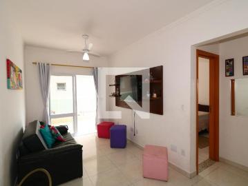 Apto, Guilhermina, 1 Quarto, 59 m2 Praia Grande