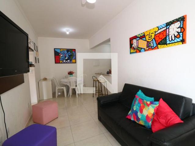 Apto, Guilhermina, 1 Quarto, 59 m2 Praia Grande