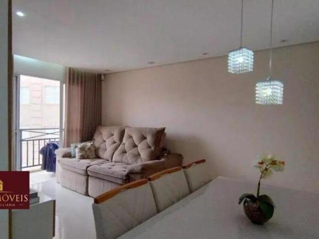 Apto sol da manhã pronto para morar no condomínio Majestic, 2 dorms, varanda, 1 vaga de garagem