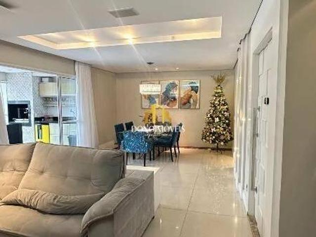 Apto venda 3 suítes, vista piscina 155m Cond Domo Life Centro SBC SP