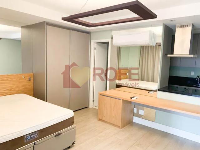 Apto 1 Quarto | 43m² | 1 Vaga | Semi Mobiliado | Brooklin | Para Locação