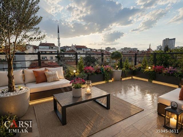 ÇARŞI' DAN EMEK' TE PRESTİJLİ, YÜKSEK TAVANLI 4+1 DUBLEKS DAİRE