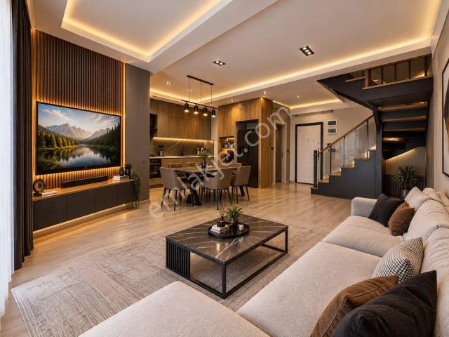 Çarşı Merkezde Teraslı Cam Balkonlu Sıfır 3+1 Dubleks Daire