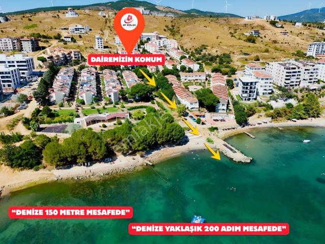 Armutlu Abant Sitesinde Deniz Gören Özel Plajlı Yazlık Daire!