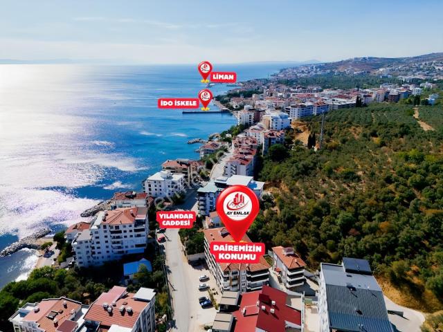 Armutlu'da Her Odadan Deniz Manzaralı | Yeni Bina | 2+1 | 85 M²