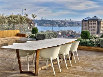 Armani Residence'da Muhteşem Boğaz Manzaralı 580m2 4+2 Dubleks