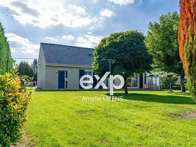 Arnèke 59285 Achat / Vente maison 4 pièces t4 terrasse parking