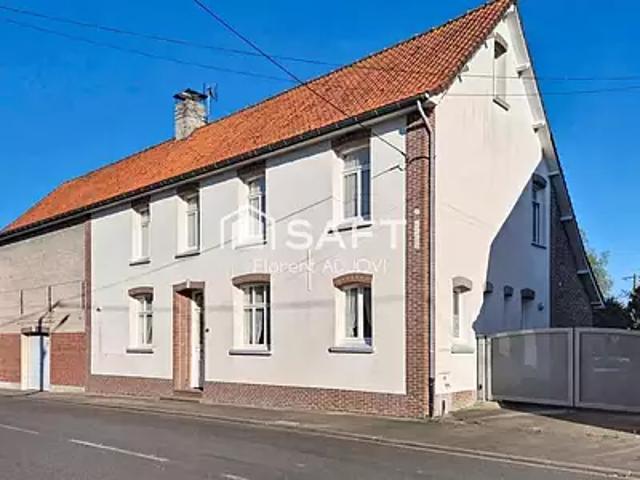 Arnèke 59285 Achat / Vente maison 8 pièces t8 parking