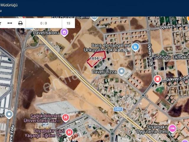 Araştırma Hastanesi Civarında Satılık 2+1 83 Mt Arsa Payi Daire
