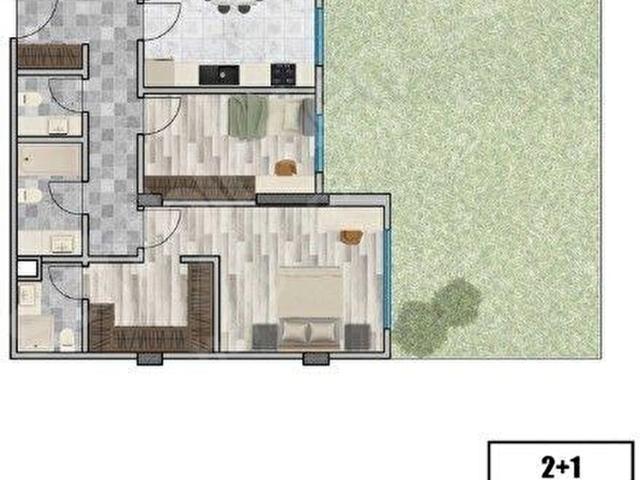 ARAPÇİFTLİĞİ MAHALLESİ ALGÜN PREMİUM SİTESİNDE GENİŞ LÜKS 2+1 DAİRE
