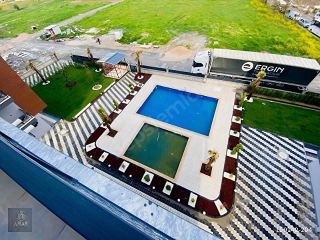 ARAS YAPI'DAN HAVUZLU SİTE İÇERİSİNDE SATILIK 1+1 SIFIR DAİRE