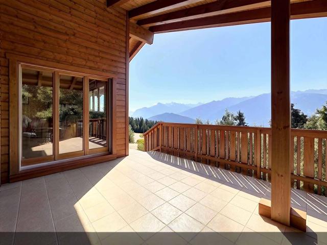 Arbaz | Freistehendes Chalet mit Panoramablick