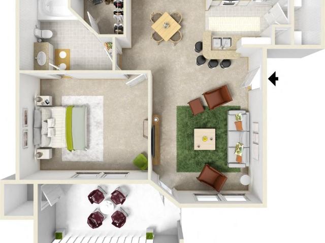 Arbors of Pleasant Valley Apts 1 Bedroom Apartment for Rent at 2020 Hinson Loop Rd, Little Rock, AR 72212 Walnut Valley