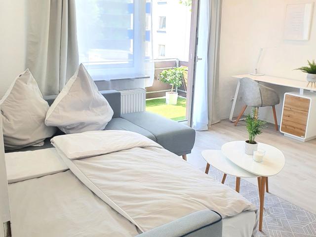 ARCTIC HOME+BALKON*Zentrum Essen*HBF*Messe*Netflix, Essen Amsterdam Apartments for Rent