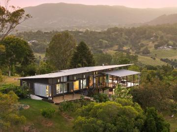 Architectural Acreage Living with Elevated Valley Views