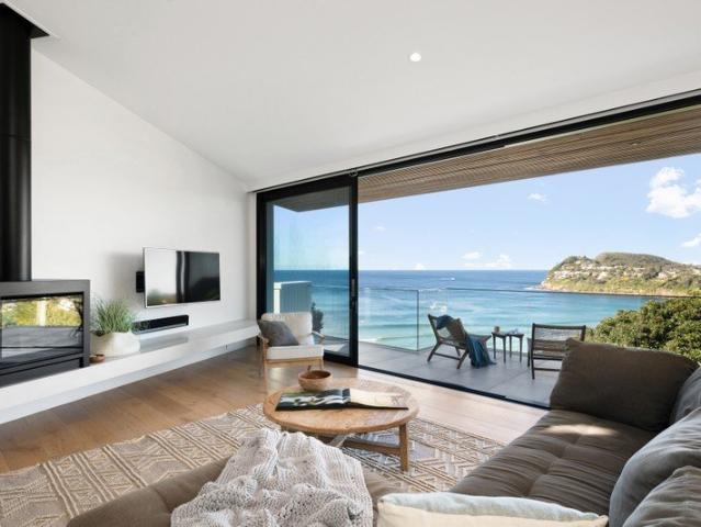 Architectural Beach House with Commanding Ocean Views