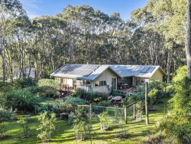Architectural Coastal Retreat on ¾ Acre Private Access to Barragga Bay Beach