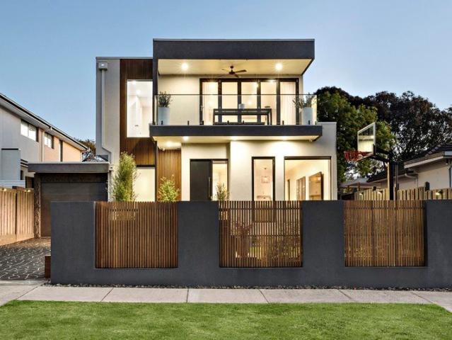 Architectural Family Living with Bay Views