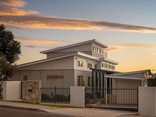 Architectural Family Living with Beautiful Bay Views