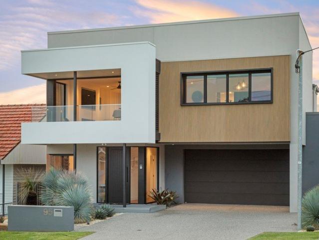 Architectural Luxury Steps from Lakes Edge