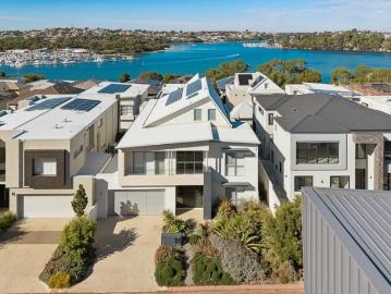 Architectural Living with Expansive River Views
