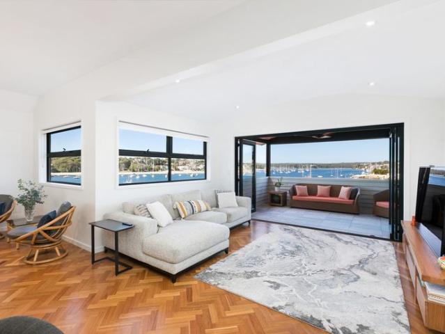 Architectural Living With Water Views