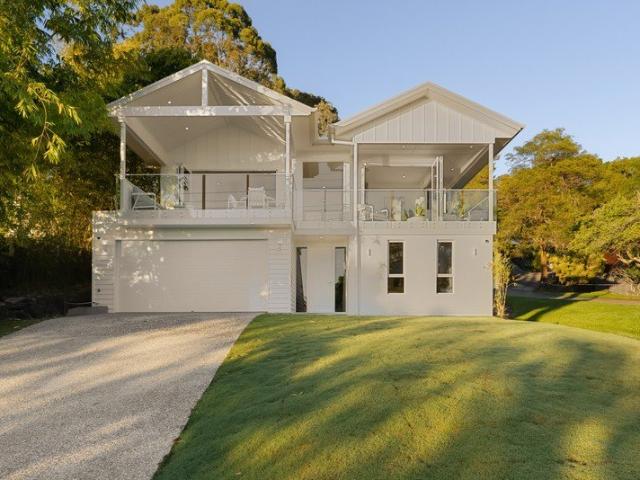 Architectural Waterfront Luxury with Elevated Coastal Living