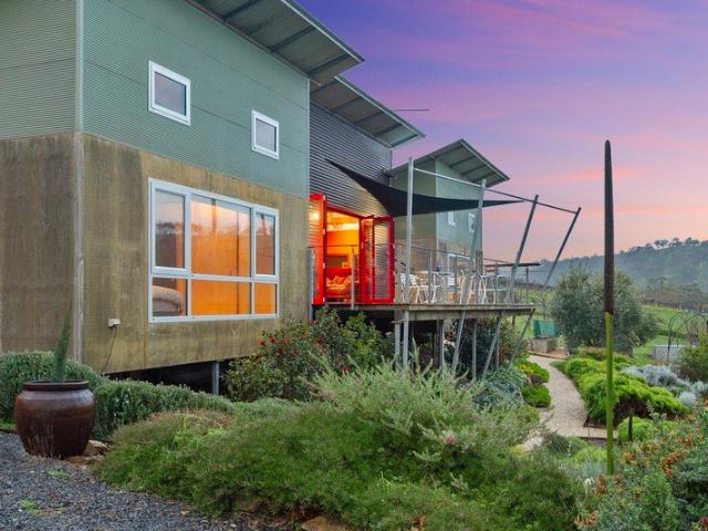 Architecturally Designed Eco Retreat on 26 Acres in the heart of the Skilly Hills