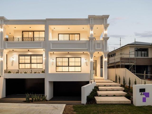 Architecturally designed French home ensures a statement in living/entertaining with basement parking
