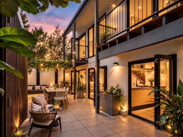 Architecturally Designed Terrace with Effortless Indoor/Outdoor Living
