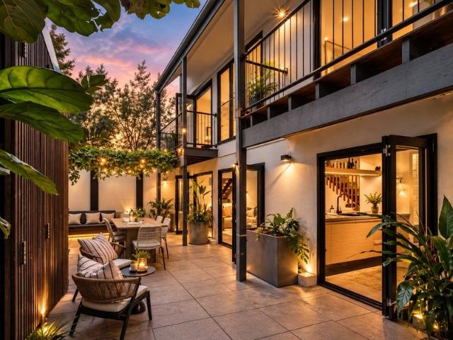 Architecturally Designed Terrace with Effortless Indoor/Outdoor Living