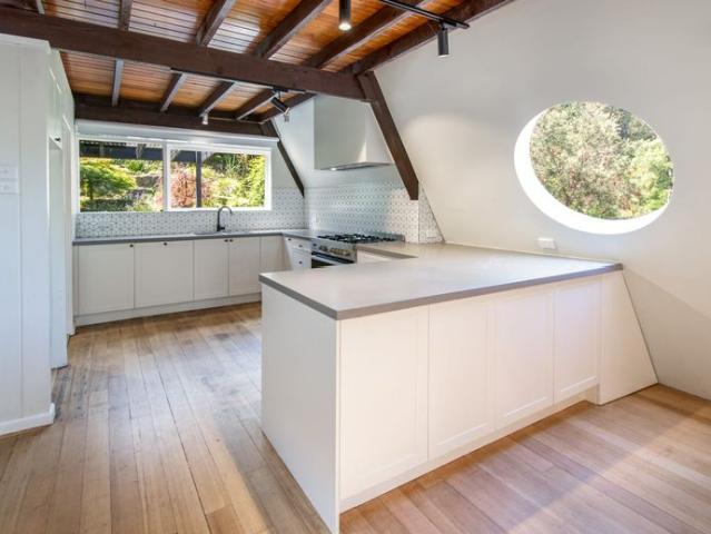 Architecturally desirable A Frame Home, Landscaped Gardens, & steps to Upwey township