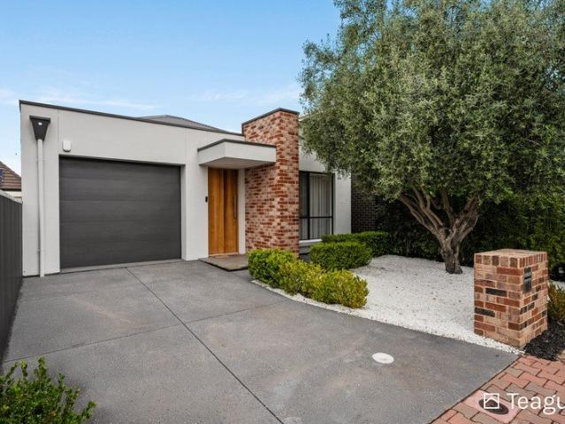 Architecturally sleek family living, footsteps from Glenelg's shoreline