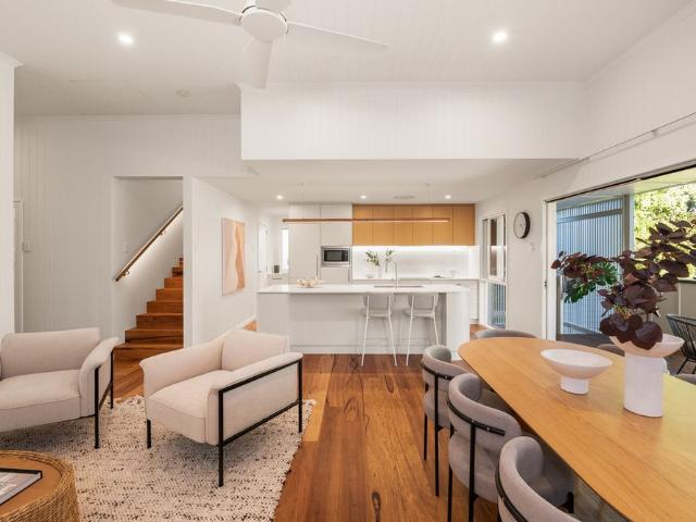 Architecturally Renovated Queenslander with Exceptional Entertaining & Family Living