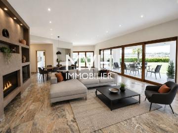 Architect's villa 9 rooms in a green setting