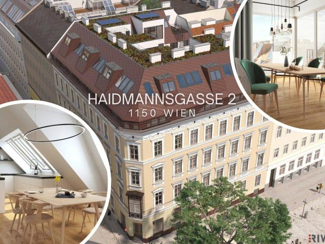 ARCHITEKTUR PUR | großzügige 3 Zimmer Dachterrassenwohnung mit herausragender Raumhöhe