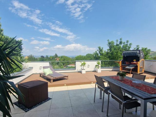 Architekten Traum mit Loft Charakter & XXL Panorama Dachterrasse