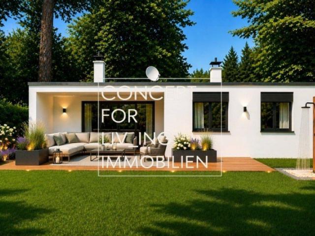 Architekten Haus in Naturparkanlage Pool. Tennisplatz. | pure liv_ing