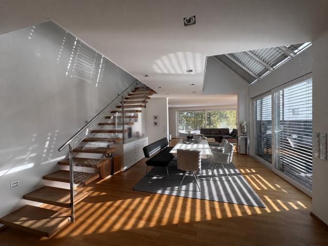 Architekten Luxus auf 2 Ebenen – 193 m² Design Maisonette in Bestlage